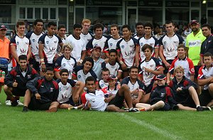 Melbourne STORM SG Ball Cup team after their game on a perfect Shark Park (Photo : OurFootyMedia) 