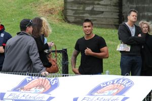 Michael Lichaa watches Rnd 6 - Cronulla Sharks v Nth Sydney Bear action (Photo : OurFootyMedia)