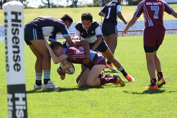 2013 Michael Buettner Shield Action - Matraville SHS v The HILLS SHS (Photo : steve monty / OurFootyMedia) 