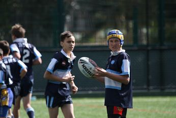 The Hills SHS v Matraville SHS - u13 / 55 kg - 9's Knock Out Grand Final action (Photo : steve monty / OurFootyMedia) 