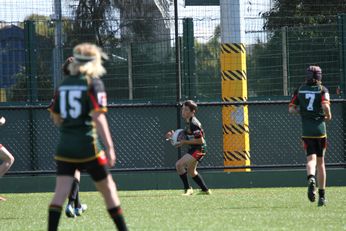 The HILLS SHS v ILLAWARRA SHS - u13's - 9's Weight for Age Knock Out Semi Final action (Photo : steve monty / OurFootyMedia) 