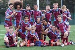 The Hills Sports High School - u13 / 55 kg - 9's Knock Out Team (Photo : steve monty / OurFootyMedia) 