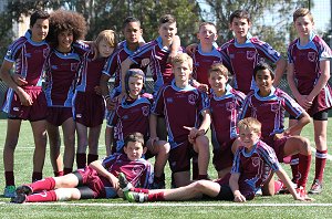 The HILLS Sports High School - u13 / 55 kg - 9's Knock Out Team (Photo : steve monty / OurFootyMedia) 