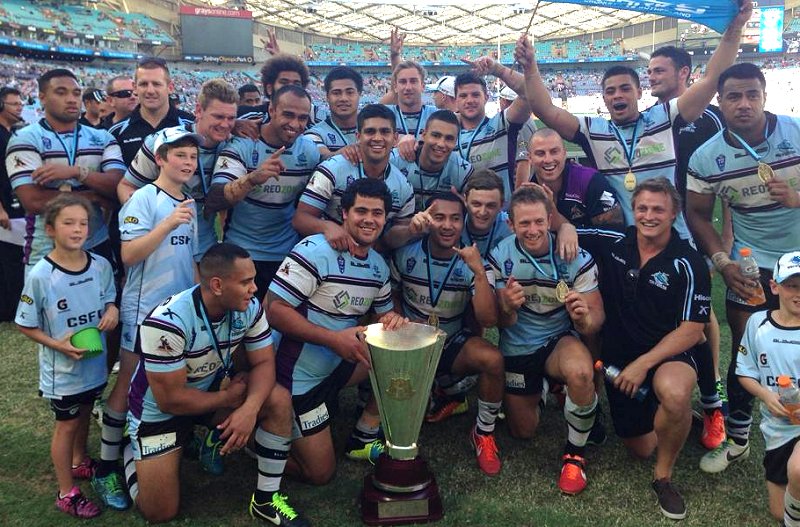 Cronulla - Sutherland SHARKS RLFC 2013 NSWRL NSW CUP CHAMPIONS 