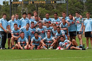 Cronulla - Sutherland SHARKS v RABBITOH's SG Ball Cup Rnd 1 Team Photo (Photo : OurFootyMedia) 
