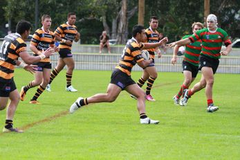 HMC Rnd 5 - South Sydney RABBITOHS v Balmain Tigers Action