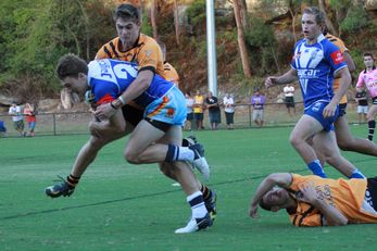 Balmain Tigers v BULLDOGS SG Ball Cup Trial Action (Photo : OurFootyMedia) 