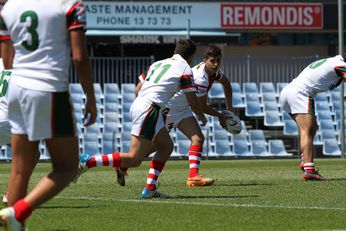 Fiji v Lebanon u16s Tim Mannah / Jaryd Hayne Cup 2nd HALF Action (Photo : steve monty / OurFootyTeam.Com)