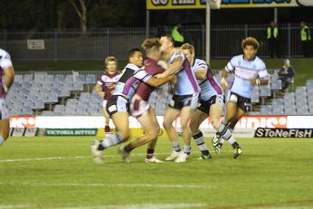 Cronulla SHARKS v Manly SEAEAGLES 1st Half Rnd 15 NSWCup (Photo : Steve Monty / OurFootyMedia) 
