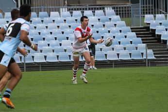 Cronulla SHARKS v St. George DRAGONS SG Ball Rnd 1 @ Shark Park ACTION (Photo : steve monty / OurFootyMedia) 