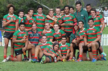 Souths Sydney Rabbitoh's Harold Matthews Cup Rnd 10 Qualifying Final Team Photo (Photo : steve monty / OurFootyMedia) 