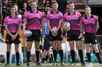 2014 Harold Matthews Cup Grand Final Referee's (Photo : steve monty / OurFootyMedia) 