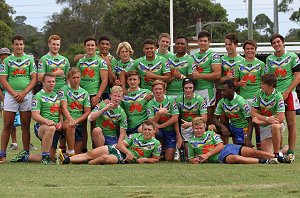 Canberra RAIDERS Harold Matthews Cup trial v SWSAS Team Photo (Photo : steve monty / OurFootyMedia) 