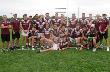 Manly SeaEagles Elimination Final Harold Matthews Cup TeamPhoto (Photo : steve monty / OurFootyTeam.com)