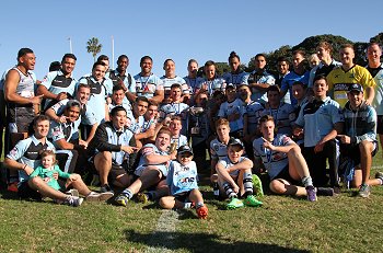 Cronulla Sharks 2015 Grand Final WINNING SG Ball Cup Team Photo (Photo : steve montgomery / OurFootyTeam.com)