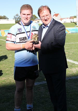 Daniel Vasquez SG Ball Cup Grand Final 'Man of the Match' South Sydney Rabbitoh's v Cronulla Sharks SG Ball Cup Grand Final Action (Photo : steve montgomery / OurFootyTeam.com)