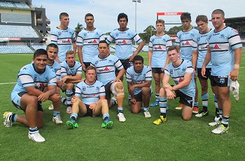 Cronulla - Sutherland Sharks SG Ball Cup Rnd 3 v Bulldogs Team Photo (Photo : steve montgomery / OurFootyTeam.com)