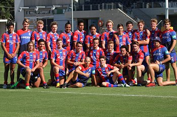 Newcastle Knights Mattys Cup Trial v Cronulla SHARKS TeamPhoto (Photo : steve monty / OurFootyTeam.com)