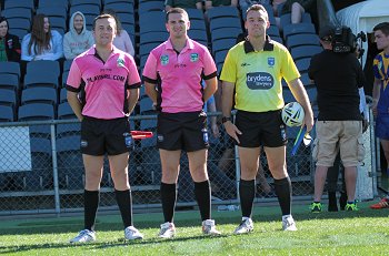 Michael Smaill, Clayton Wills & Nathan Loveday - gio Schoolboy Trophy GRAND FINAL Referee's (Photo : steve montgomery / OurFootyTeam.com) 