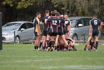 Endeavour SHS v Westfields SHS 2016 gio Schoolboy Cup Semi Final Action (Photo : steve montgomery / OurFootyTeam.com)