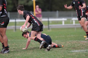 2016 gio Schoolboy Cup Semi Final Action - Endeavour SHS v Westfields SHS (Photo : steve montgomery / OurFootyTeam.com)