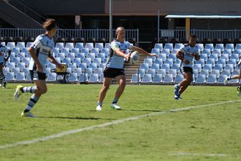 Kai Broadhurst 2016 NSWRL Harold Matthews Cup Rnd 6 Cronulla Sharks v Manly SeaEagles 1st Half Action (Photo : steve montgomery / OurFootyTeam.com)