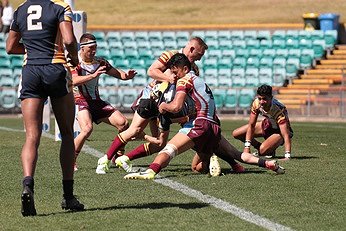 Keebra Park SHS v Westfields SHS - National gio Schoolboy Cup Grand Final Action (Photo : steve montgomery / OurFootyTeam.com) 