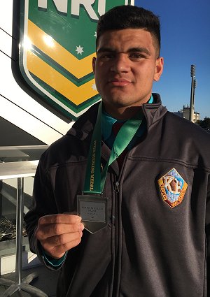 David Fifita 2017 Peter Sterling Medalist (Photo : steve montgomery / OurFootyTeam.com) 