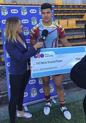 David FIFITA gio Most Trusted Player of the National Championship Final Action (Photo : steve montgomery / OurFootyTeam.com) 
