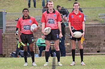 Joel Mani, Tom Stindl & Mitch Robinson Referee's - gio Schoolboy Cup Referee's (Photo : steve montgomery / OurFootyTeam.com) 