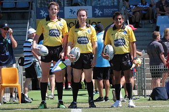 Cody Simmons, Daniel Baird & Joel Mani NSWRL Harold Matthews Cup Rnd 5 Cronulla - Sutherland Sharks v Illawarra Steelers Action (Photo : steve montgomery / OurFootyTeam.com)