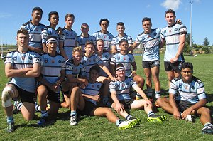 Cronulla Sharks Harold Matthews Cup teams after their round 8 victory over the Penrith Panthers (Photo : Steve Montgomery / OurFootyTeam.com)