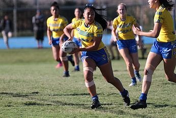 Cronulla - Sutherland Sharks v Parramatta Eels Tarsha Gale Cup Girls Rugby League Action (Photo : steve montgomery / OurFootyTeam.com)