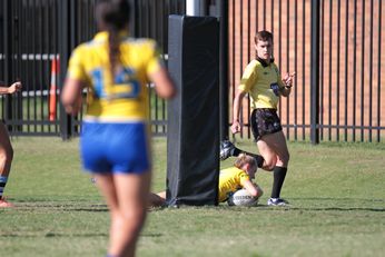 Sharks v Eels U18 NSWRL Tarsha Gale Cup u18 Woman's Rugby League Action (Photo : steve montgomery / OurFootyTeam.com)