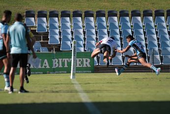 NSWRL Jersey Flegg Cup Rnd 1 Cronulla SHARKS v Sydney Roosters U 20s Action (Photo : steve montgomery / OurFootyTeam.com)