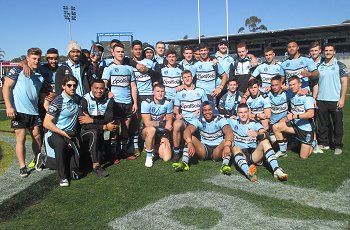Cronulla - Sutherland Sharks Jersey Flegg Cup Rnd 21 Team Photo (Photo : steve montgomery / OurFootyTeam.com)