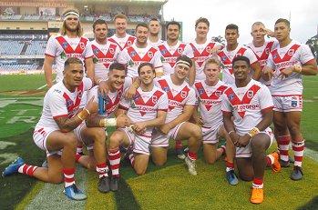 St. George Illawarra Dragons U 20s Jersey Flegg Cup Rnd 5 Team Photo (Photo : steve montgomery / OurFootyTeam.com)