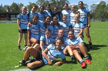 Cronulla SHARKS U18 Tarsha Gale Cup Rnd 4 TeamPhoto (Photo : steve montgomery / OurFootyTeam.com)