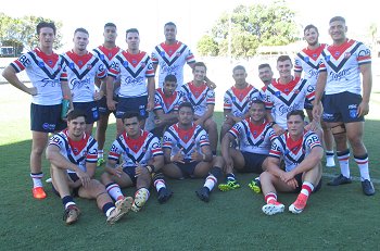 Sydney Roosters U 20s Jersey Flegg Cup Rnd 1 Team Photo (Photo : steve montgomery / OurFootyTeam.com)