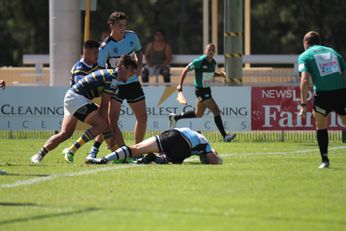 Cronulla SHARKS v Parramatta Eels SG Ball Cup U 18s Action (Photo : steve montgomery / OurFootyTeam.com)