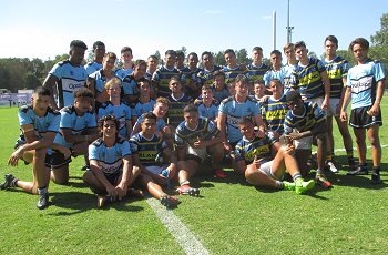 Parramatta Eels and Cronulla - Sutherland Sharks Harold Matthews Cup Rnd 6 TeamPhoto (Photo : steve montgomery / OurFootyTeam.com)