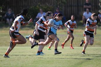 Cronulla - Sutherland Sharks v WestsTigers Tarsha Gale Cup u18 Girls Rugby League Action (Photo : steve montgomery / OurFootyTeam.com)