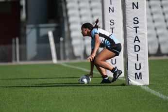 Faith Nathan - Illawarra Steelers v Cronulla Sharks Tarsha Gale Cup u18 Girls Rugby League Action (Photo : steve montgomery / OurFootyTeam.com)