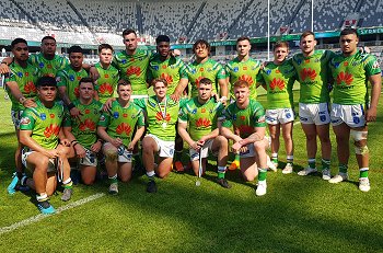 Canberra Raiders 2019 Jersey Flegg Cup Grand Final Team Photo (Photo : Steve Montgomery / OurFootyTeam.com)