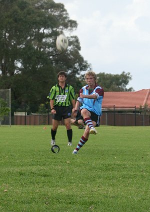 Matthew Sommers - Arrive alive Cup - Gymea HS Vs St. Patricks College (Photo : ourfooty media)  