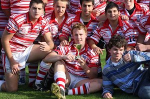 Marist Brothers College Kogarah Arrive alive Cup team (Photo : ourfooty media)
