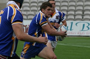 Simon Maslanka make a breat Arrive alive Cup aCTioN - Marist Kogarah v Kiama HS (Photo's : ourfooty media)
