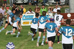 Sharks attack out wide (Photo : ourfooty media)