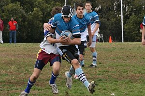 Sharks Vs Bulldogs U14's in Action Game 1. (Photo's : ourfooty media)