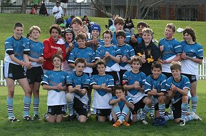 Cronulla Sharks U 13's development squad 2008 (Photo's : ourfooty media)